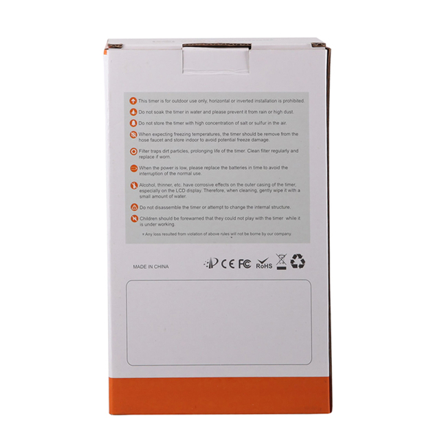 塑料电池便携式定时器花园定时灌溉