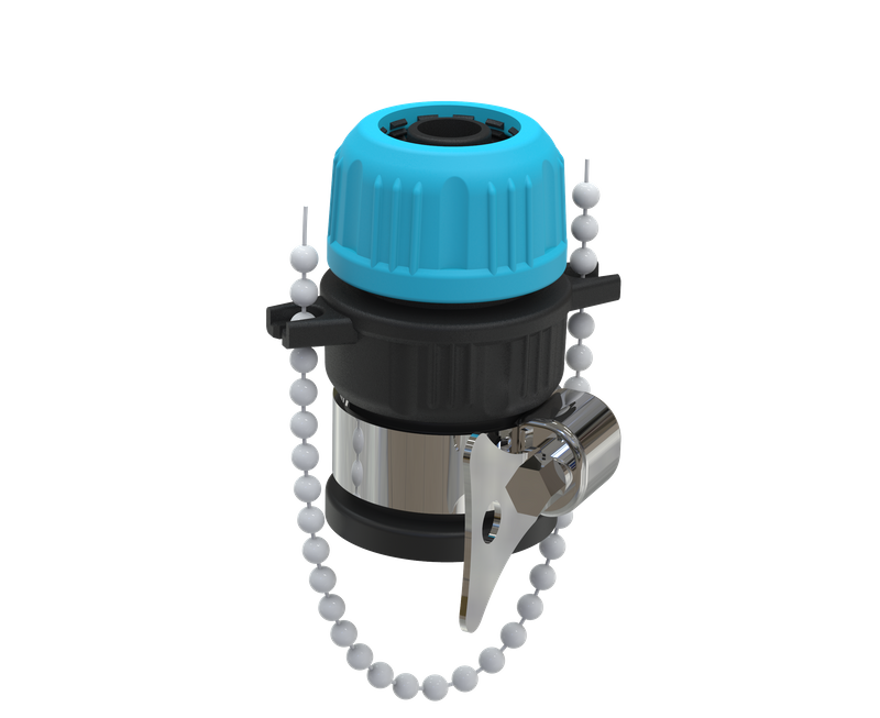  ABS 69g软管连接器匹配1/2 “  -  5/8 ”软管