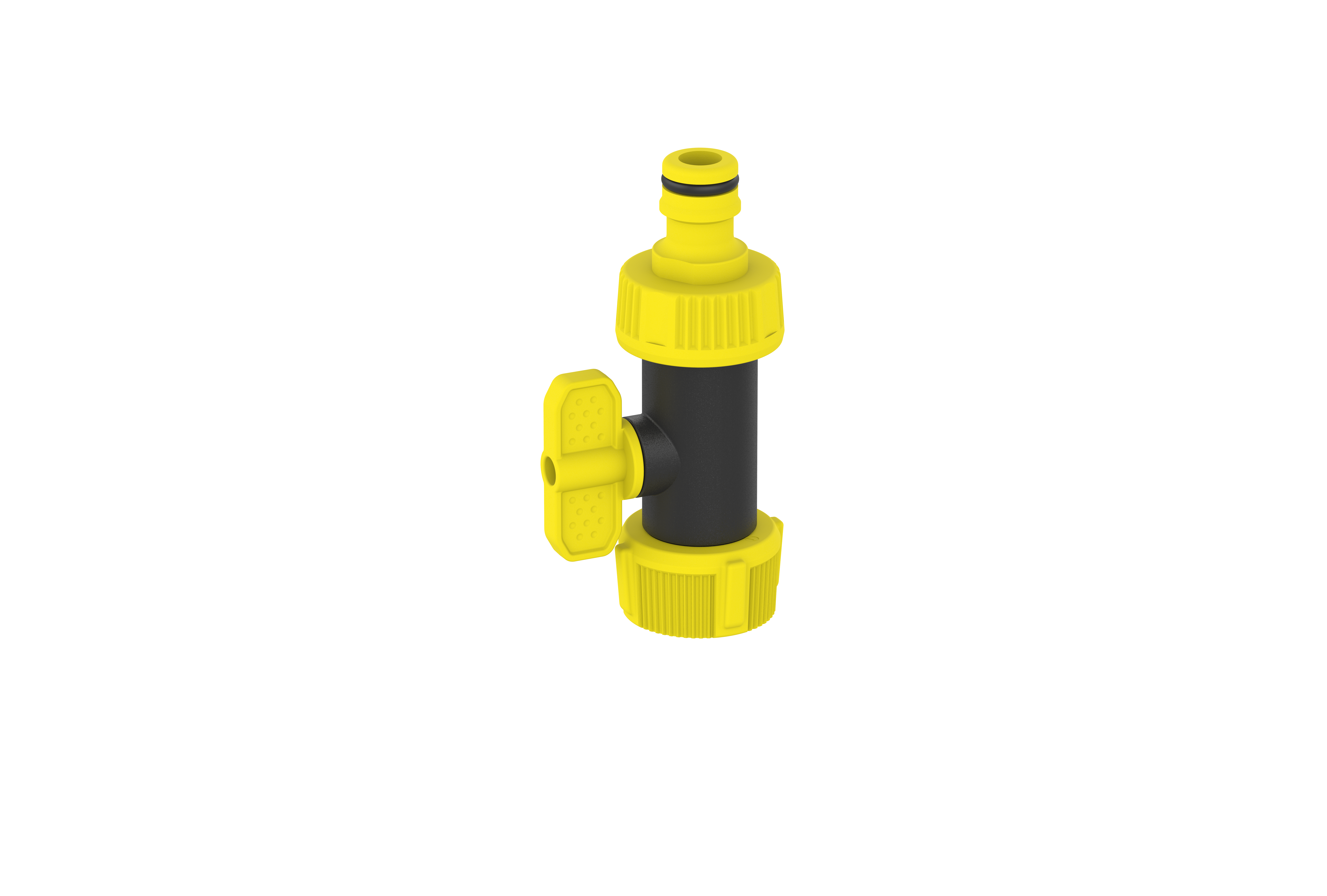 Plastik Valve Deluxe Bir yolla mətbəxə vurulmuş adapter