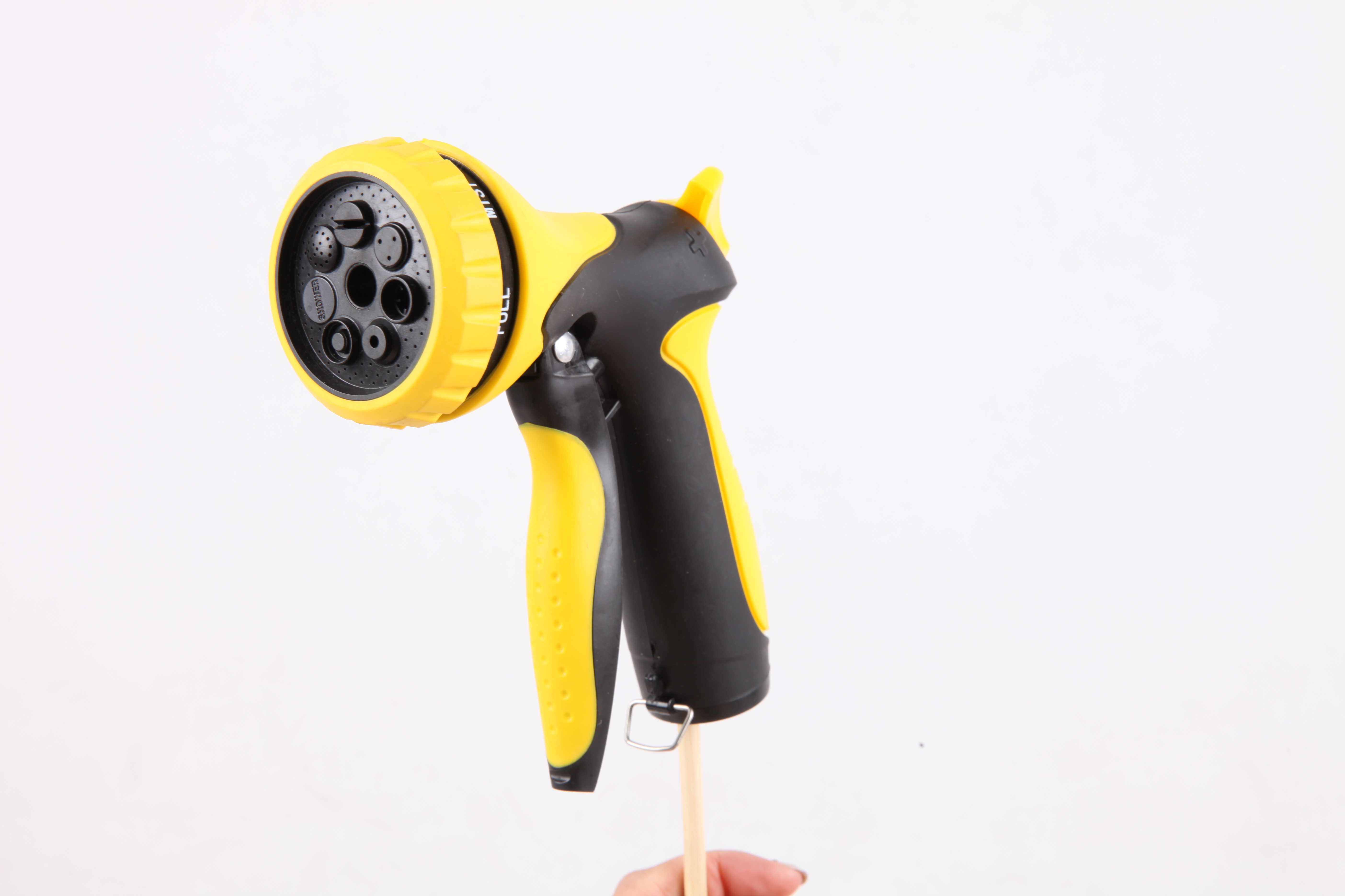 裝滿TPR+ABS軟管噴嘴為寵物淋浴