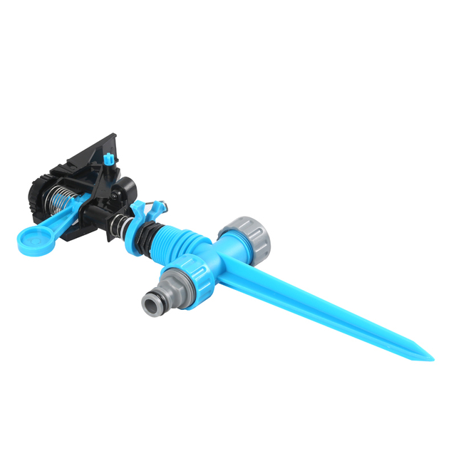 花园植物地上塑料脉冲喷洒 