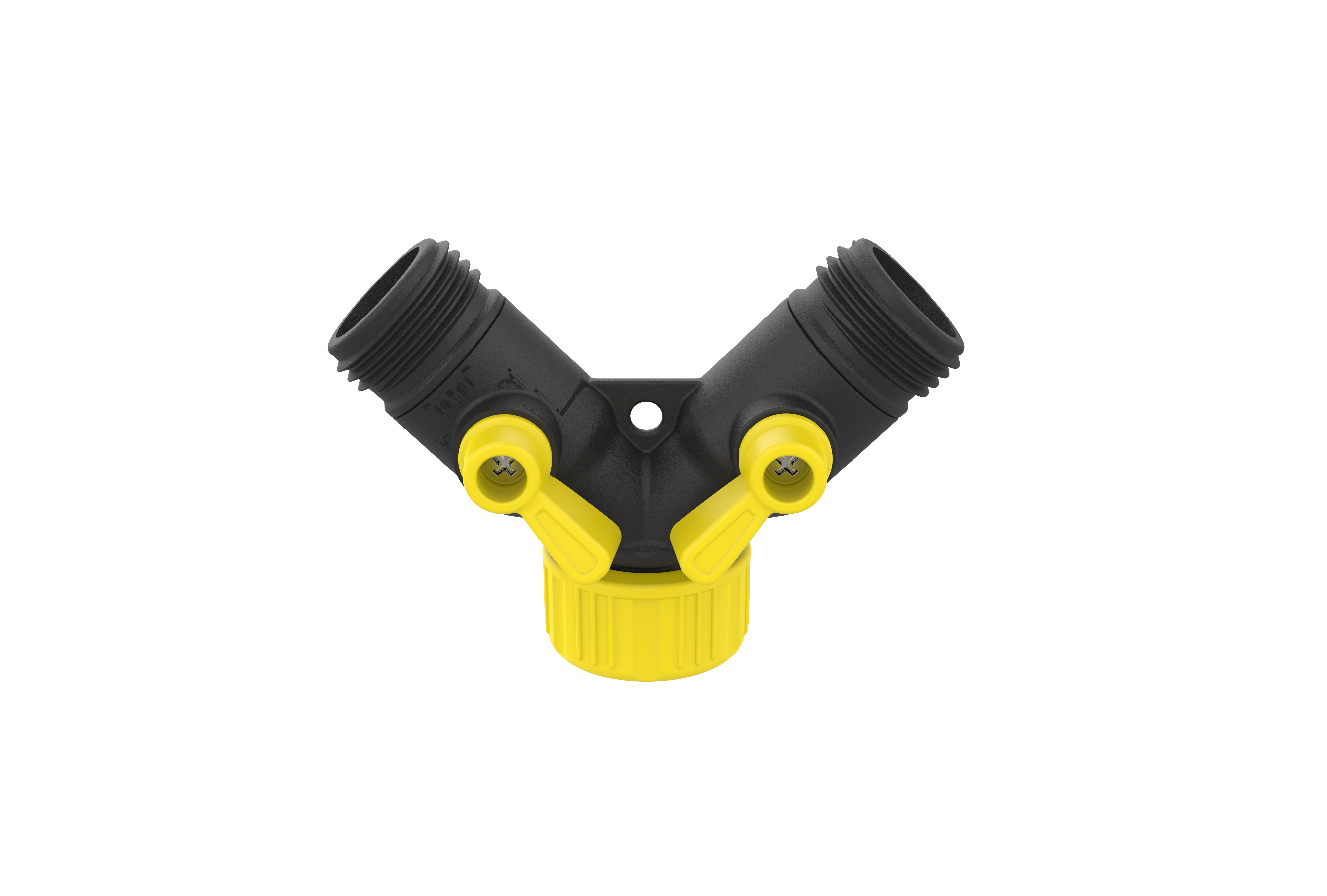 塑料閥門 Y 型開關接頭，帶旋轉接頭，適用於廚房水龍頭