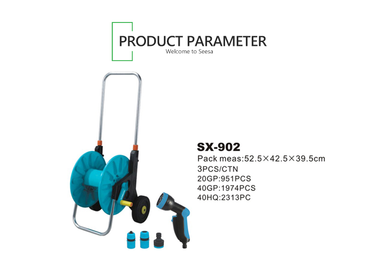 Professional Two Wheels Hose Reel Cart SEESA